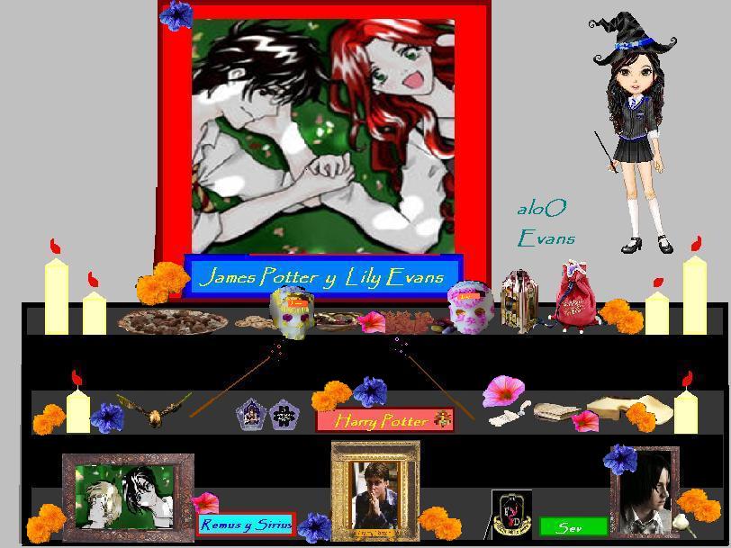 Altar a James y Lily