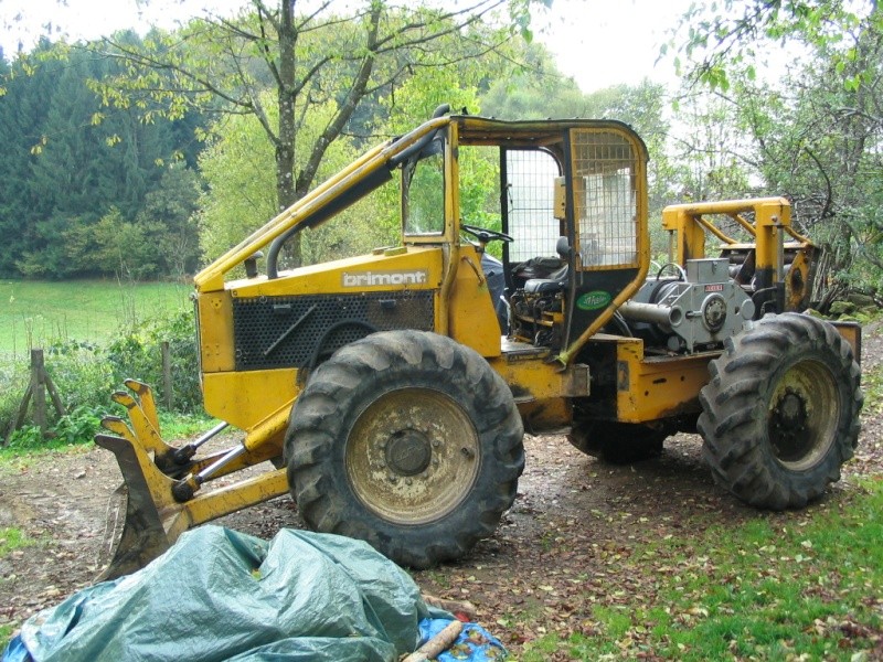 tracteur forestier debusqueur