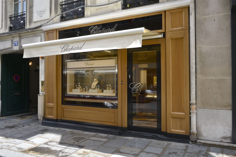 Boutique Chopard de la rue du Faubourg St Honor Passion Horlog re